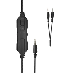 White Shark ELEPHANT vezetékes fehér gamer headset