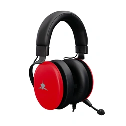 White Shark ELEPHANT vezetékes piros gamer headset