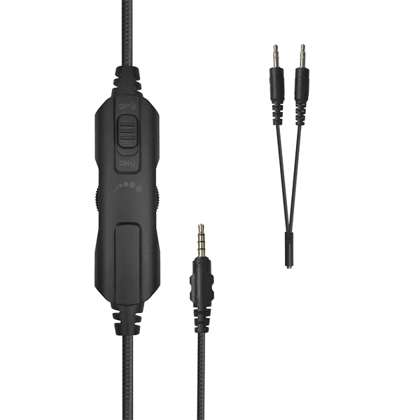 White Shark ELEPHANT vezetékes piros gamer headset