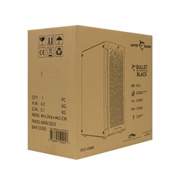 White Shark GCC-2302 Bullet fekete (táp nélküli switch) ablakos ATX ház