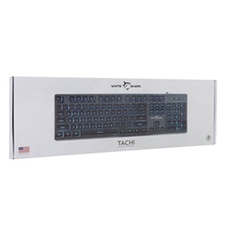 White Shark GK-003141B-US Tachi US fekete gamer billentyűzet