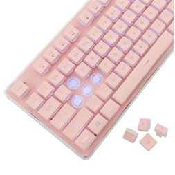 White Shark GK-003441P-US Tachi US pink gamer billentyűzet