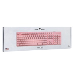 White Shark GK-003441P-US Tachi US pink gamer billentyűzet