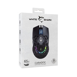 White Shark GM-5018B Caradoc fekete gamer egér