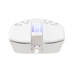 White Shark GM-5018W Caradoc fehér gamer egér