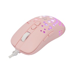 White Shark GM-9004P Tristan pink gamer egér