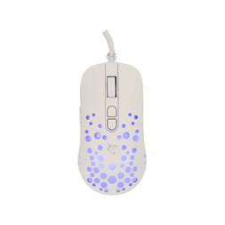 White Shark GM-9004W Tristan fehér gamer egér