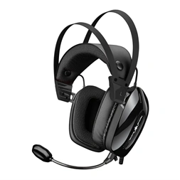 White Shark GOTTAN fekete gamer headset