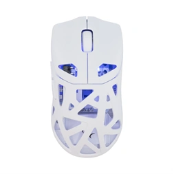 White Shark WGM-5019W DAGONET vezeték nélküli fehér gamer egér