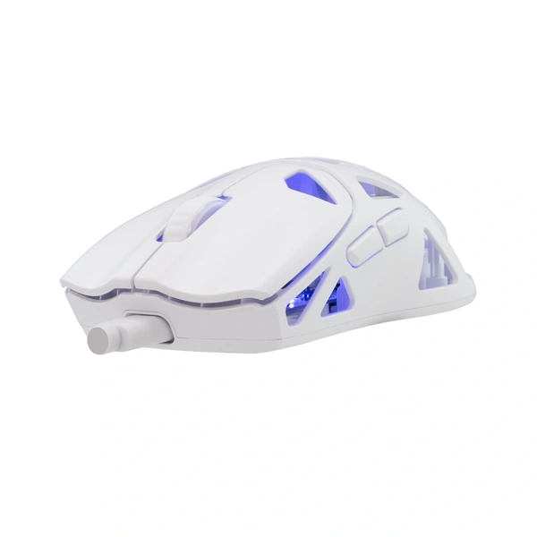 White Shark WGM-5019W DAGONET vezeték nélküli fehér gamer egér