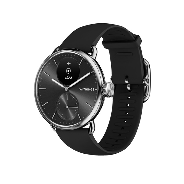 Withings HWA10-model 1 ScanWatch 2 38mm fekete okosóra (Újracsomagolt)