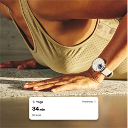 Withings HWA10-model 1 ScanWatch 2 38mm fekete okosóra