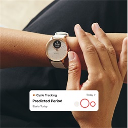 Withings HWA11-model 5 ScanWatch Light 37mm fekete okosóra