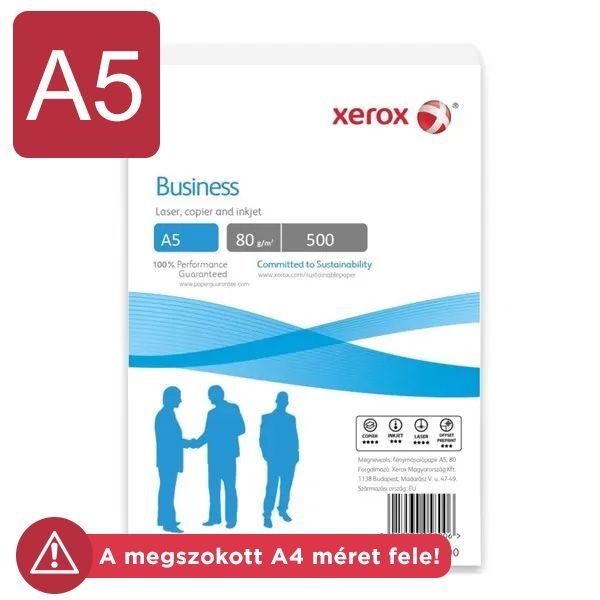 Xerox Business A5 80g másolópapír (Újszerű)