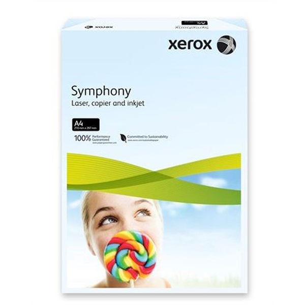 Xerox Symphony A4 160g pasztell világoskék másolópapír