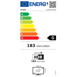 Xiaomi 100" Max 2025 4K UHD Smart QLED TV
