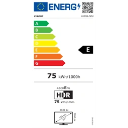 Xiaomi 65" ELA5485EU A PRO 2025 4K UHD Smart QLED TV