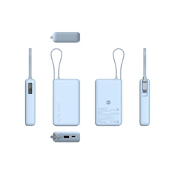 Xiaomi 67W 10000 (Integrated Cable) kék power bank