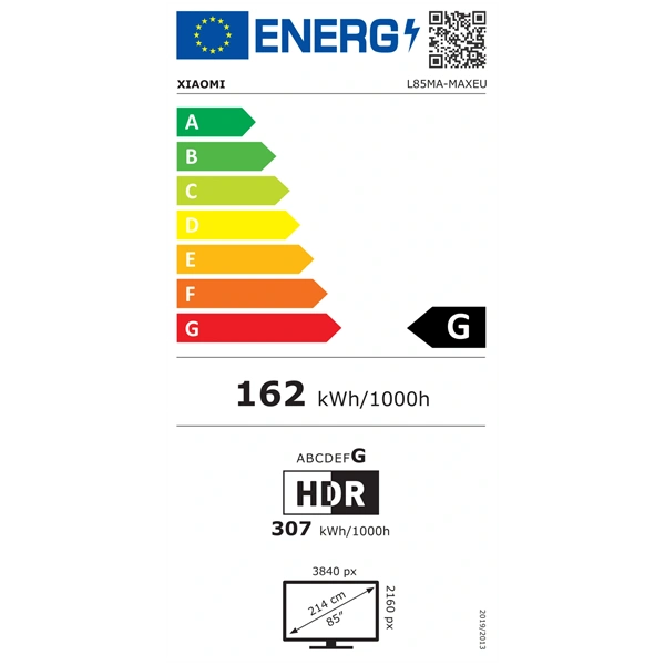Xiaomi 85" TV Max 2025 4K UHD Smart QLED TV