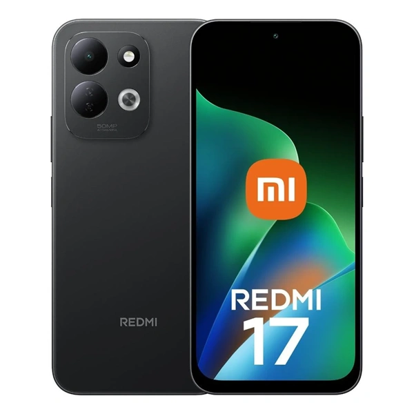 Xiaomi Redmi 17 6,9" 4G 4/256GB Dual SIM fekete okostelefon