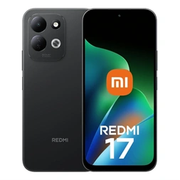 Xiaomi Redmi 17 6,9" 4G 4/256GB Dual SIM fekete okostelefon
