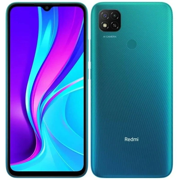 Xiaomi Redmi 9C 6,53" LTE 2/32GB DualSIM zöld okostelefon