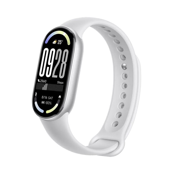 Xiaomi Smart Band 10 Glacier Silver ezüst aktivitásmérő