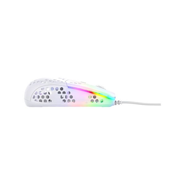 Xtrfy MZ1 Transparent optikai USB gaming egér fehér