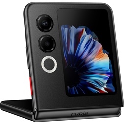 ZTE nubia Flip 2 6,9" 5G 8/256GB DualSIM fekete okostelefon
