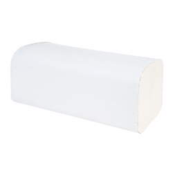 150lap/csomag 2 rétegű V hajtogatású fehér kéztörlő