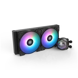 Zalman ALPHA 24 -Vízhűtés/Univerzális fekete 240mm processzor hűtő