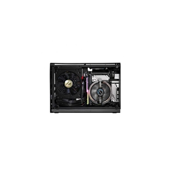 Zalman M2 Mini szürke (Táp nélküli) ablakos mini-ITX ház
