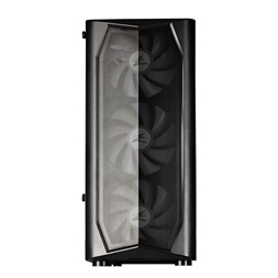 Zalman N4 REV.1 fekete (táp nélküli) ablakos ATX ház (Újszerű)