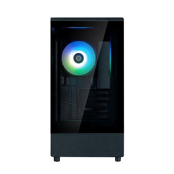 Zalman P10 Black fekete (táp nélküli) ablakos mATX ház