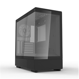Zalman P10 Black fekete (táp nélküli) ablakos mATX ház