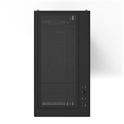Zalman P10 Black fekete (táp nélküli) ablakos mATX ház