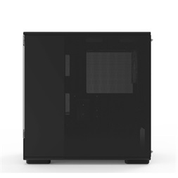 Zalman P10 Black fekete (táp nélküli) ablakos mATX ház