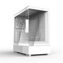 Zalman P10 White fehér (táp nélküli) ablakos mATX ház