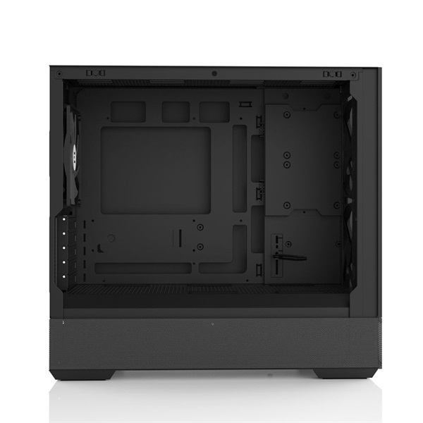 Zalman P30 Air Black fekete (táp nélküli) ablakos mATX ház