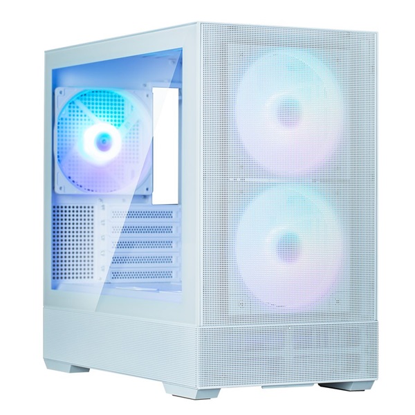 Zalman P30 Air White fehér (táp nélküli) ablakos mATX ház