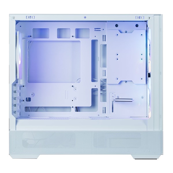 Zalman P30 Air White fehér (táp nélküli) ablakos mATX ház