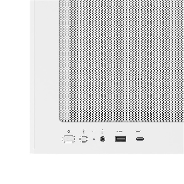 Zalman P30 Air White fehér (táp nélküli) ablakos mATX ház