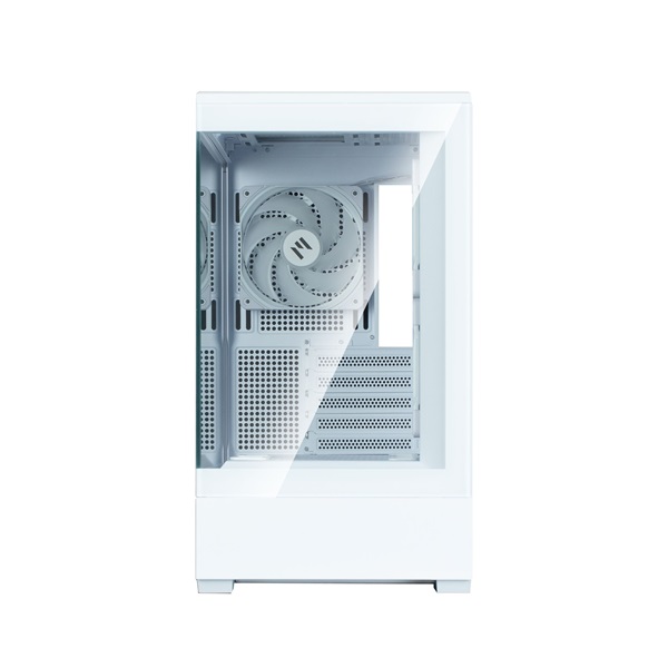 Zalman P30 White V2 fehér (táp nélküli) ablakos mATX ház