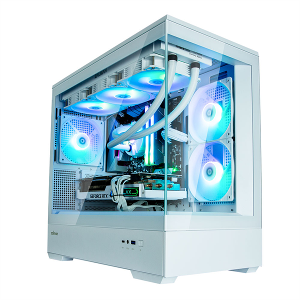 Zalman P30 fehér (táp nélküli) mATX ház