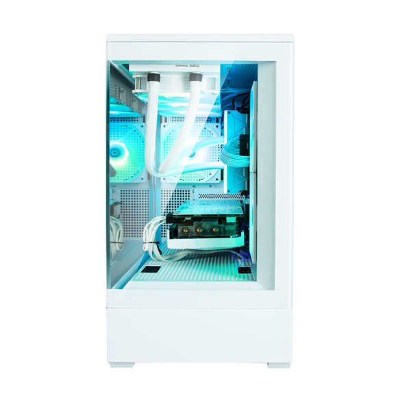 Zalman P30 fehér (táp nélküli) mATX ház