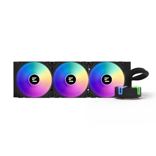 Zalman Reserator5 Z36 ARGB fekete vízhűtéses processzor hűtő