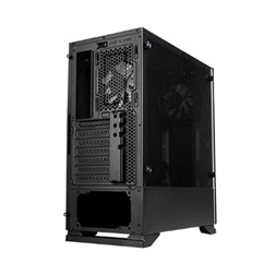 Zalman S5 fekete (táp nélküli) ablakos ATX ház