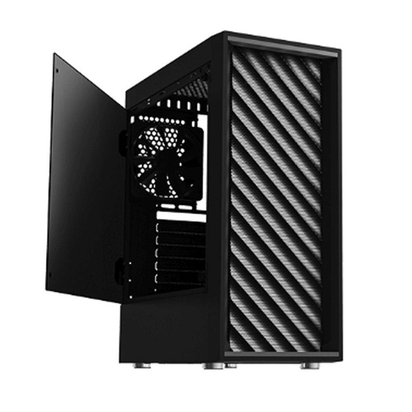 Zalman T7 fekete (táp nélküli) ablakos ATX ház (Újracsomagolt)