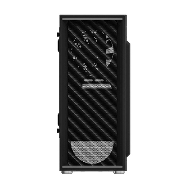 Zalman T7 fekete (táp nélküli) ablakos ATX ház (Újracsomagolt)