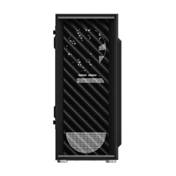 Zalman T7 fekete (táp nélküli) ablakos ATX ház (Újracsomagolt)